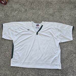 US Lacrosse By Champion Mens Jersey XXL NWOT White Black Athletic Sports